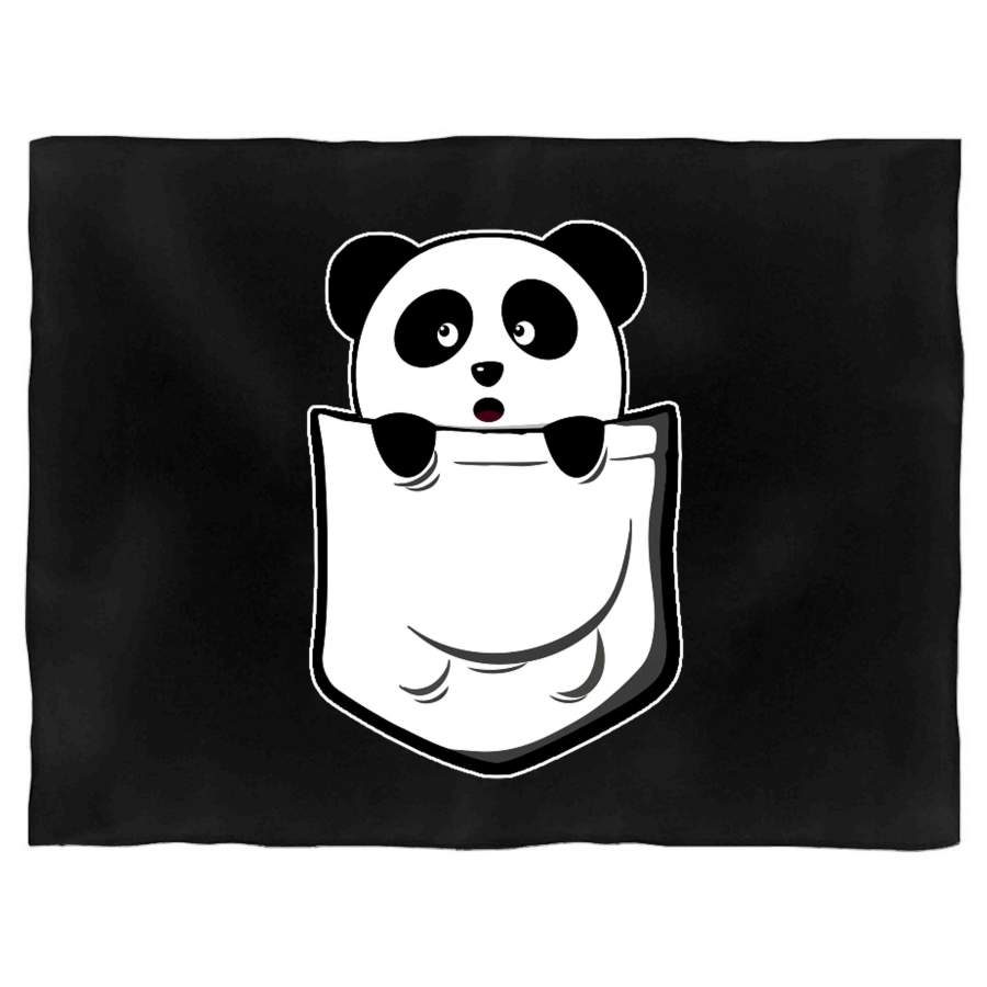 Panda Pocket Gifts Blanket