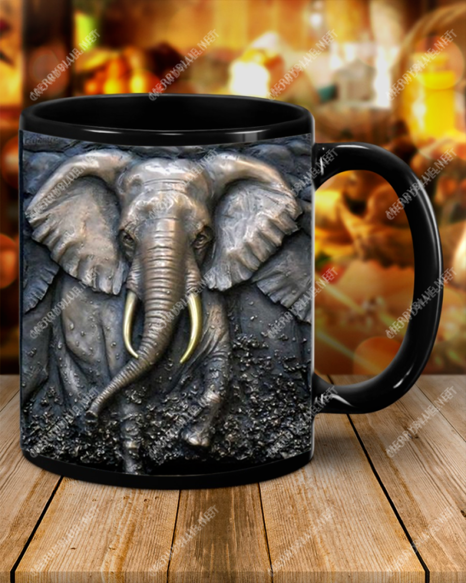 Elephant You Are Stronger Than You Are Mug