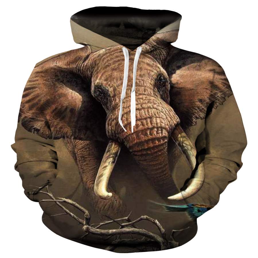 ELP3D040- ELEPHANT 3D SHIRT