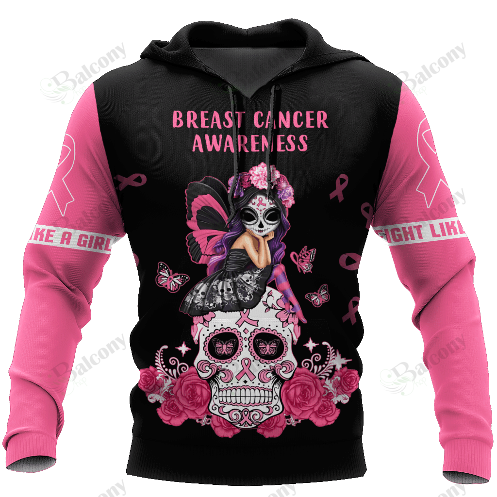 3D Breast Cancer Awareness We Dont Know Strong We Are Hoodie T-Shirt Sweatshirt Su110303