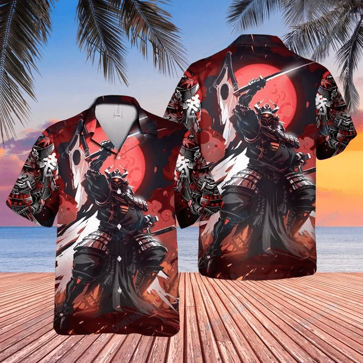 Samurai Demon Warrior Hawaii Shirt Unisex Adult Ha38573