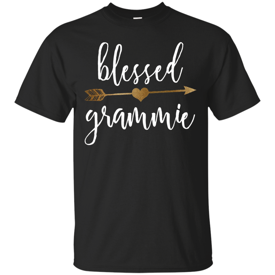 Cute Gold Arrow Blessed Grammie Shirt Thanksgiving Shirt