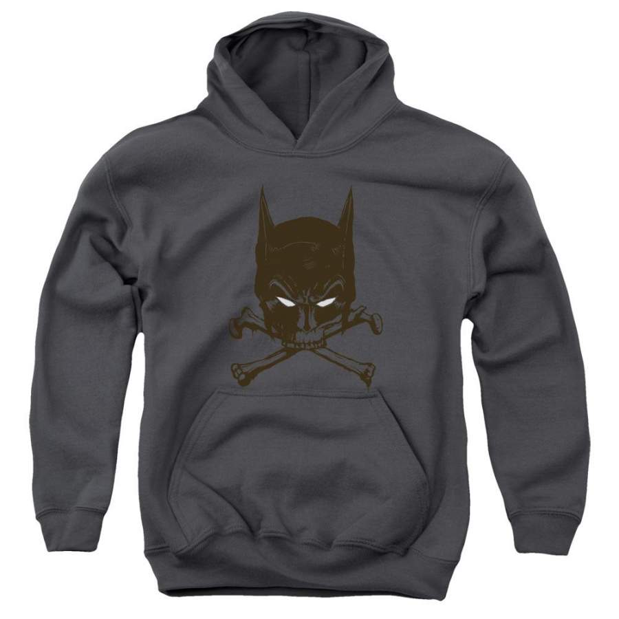 Batman – Bat And Bones Youth Pull Over Hoodie