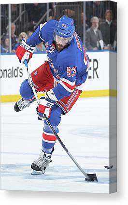 1 Tampa Bay Lightning V New York Rangers Jared Silber Canvas Print