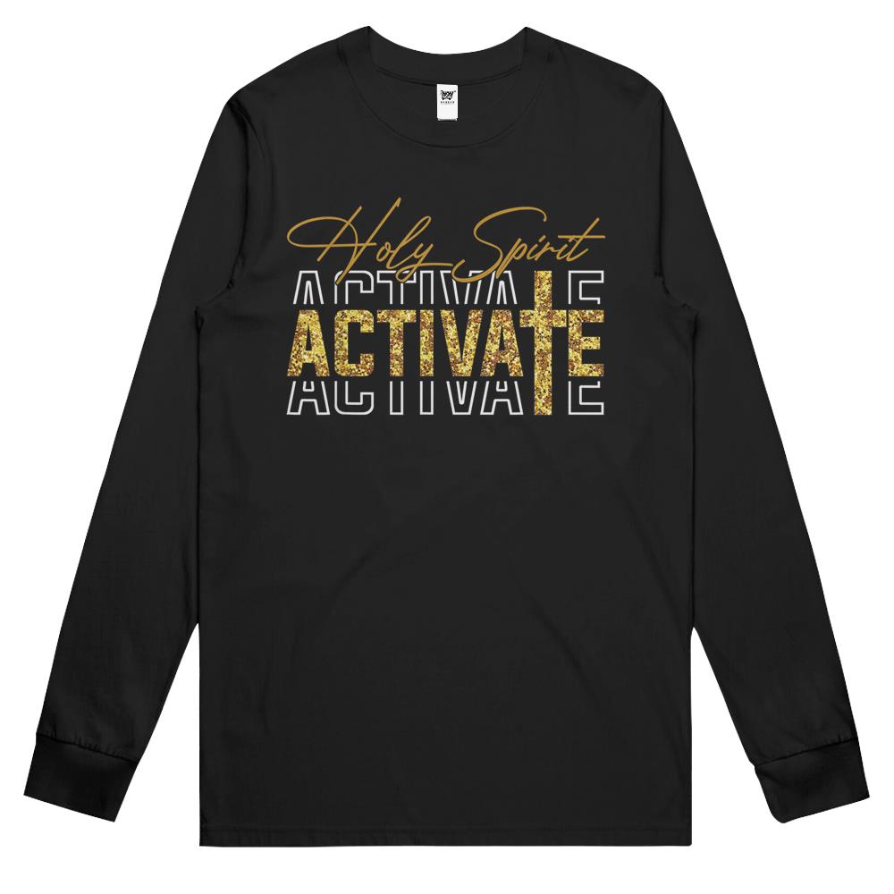 Jesus Christians Holy Spirit Activate Religious For Women Long Sleeve T Shirts