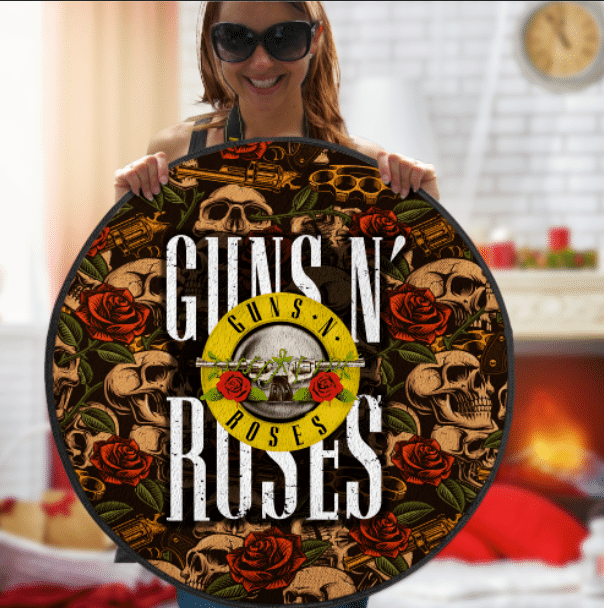 LIMITED EDITION – GUNS N ROSES- ROUND RUG 5241T