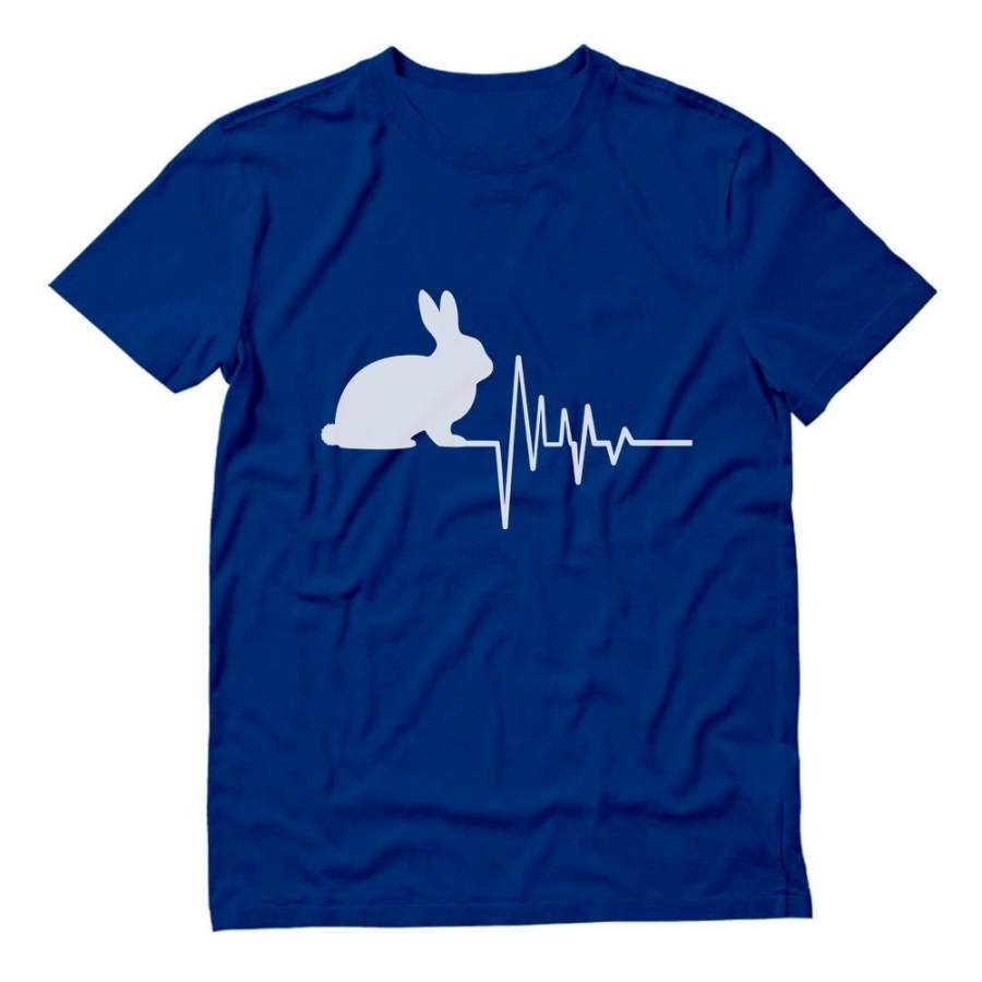 Rabbit Pulse Cute Easter Bunny Lovers Gift Idea T-Shirt