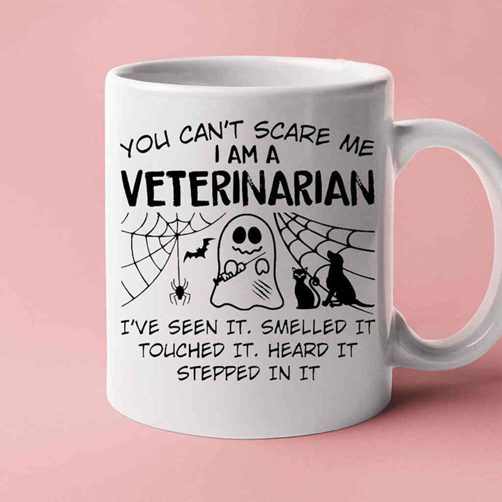 You Can’T Scare Me I Am A Veterinarian Halloween Coffee Mug 11Oz | Halloween Gifts