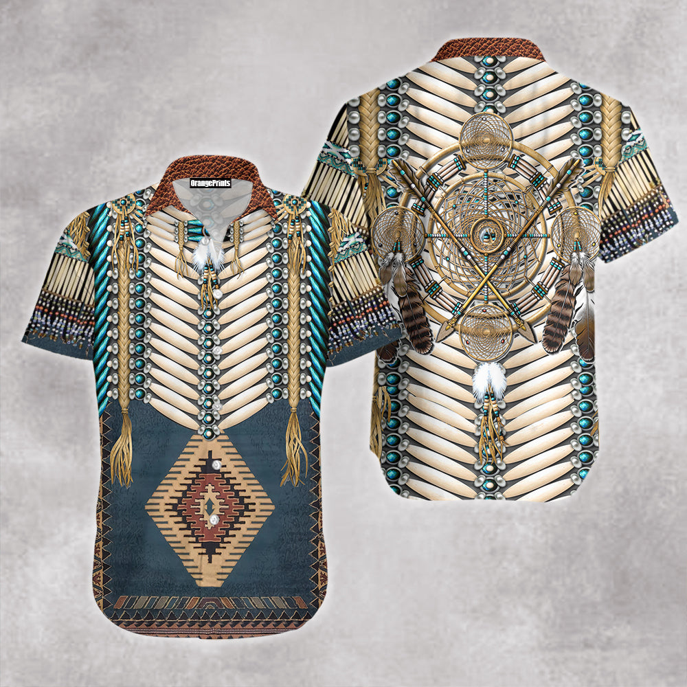 Native American Pattern Hawaii Shirt For Men And Women Ha46600