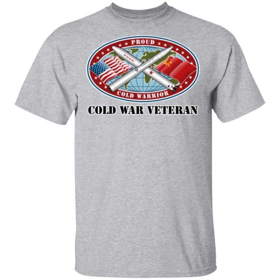 Proud Cold Warrior Cold War Veteran T-Shirts - TEENIDI Store