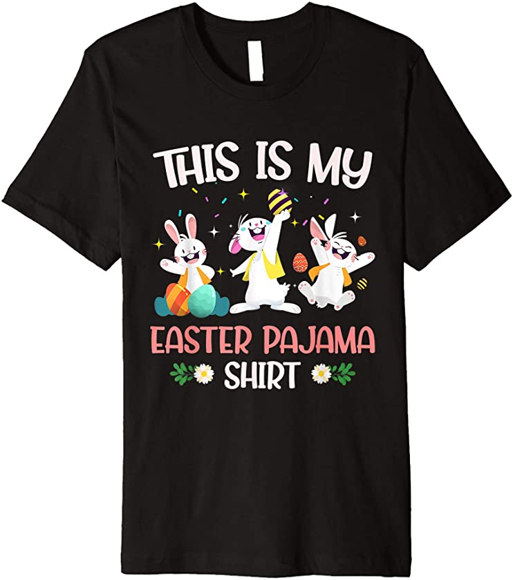 Shirt Cute Easter Bunny Easter Eggs Premium T-Shirt