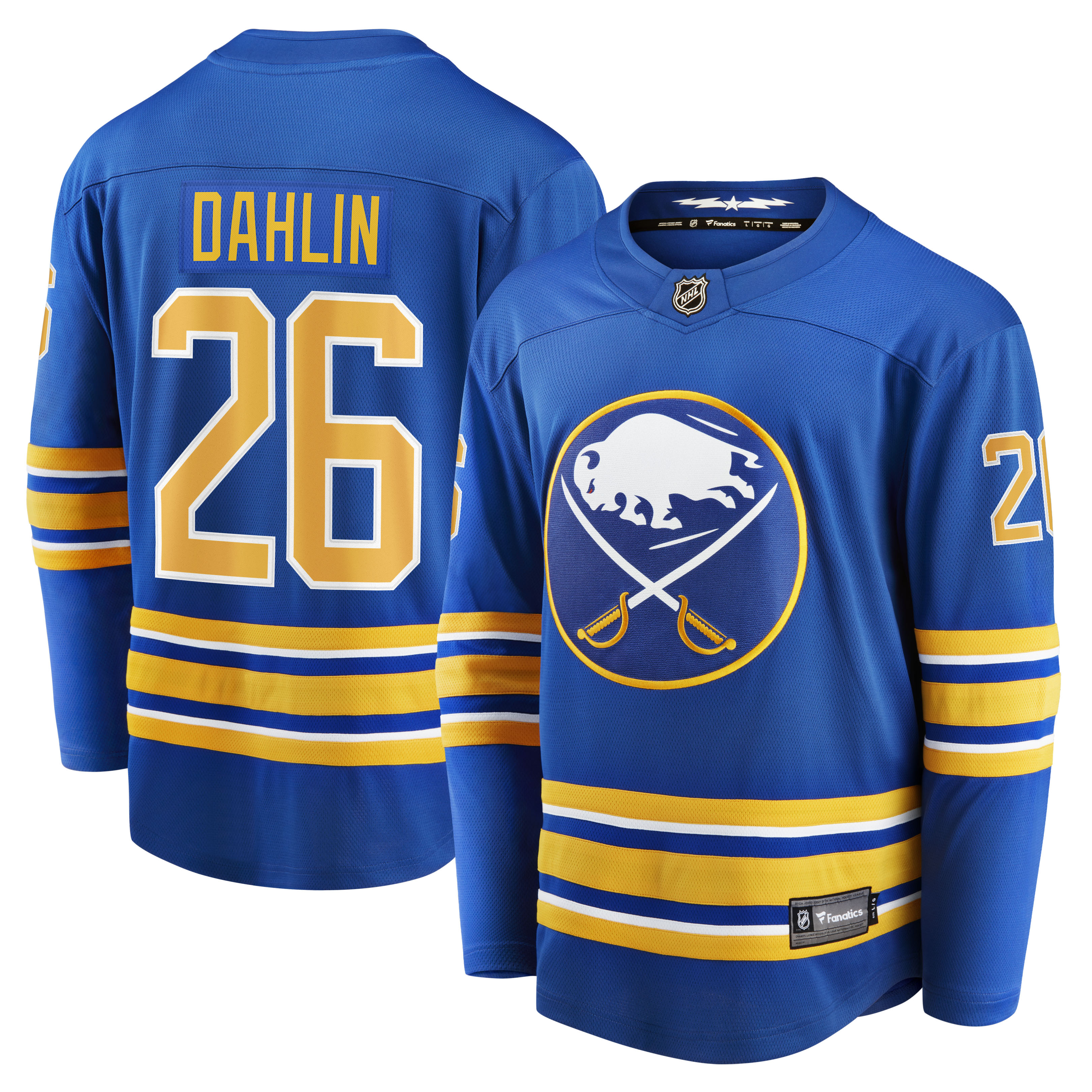 Rasmus Dahlin Buffalo Sabres Branded Home Breakaway Jersey – Royal