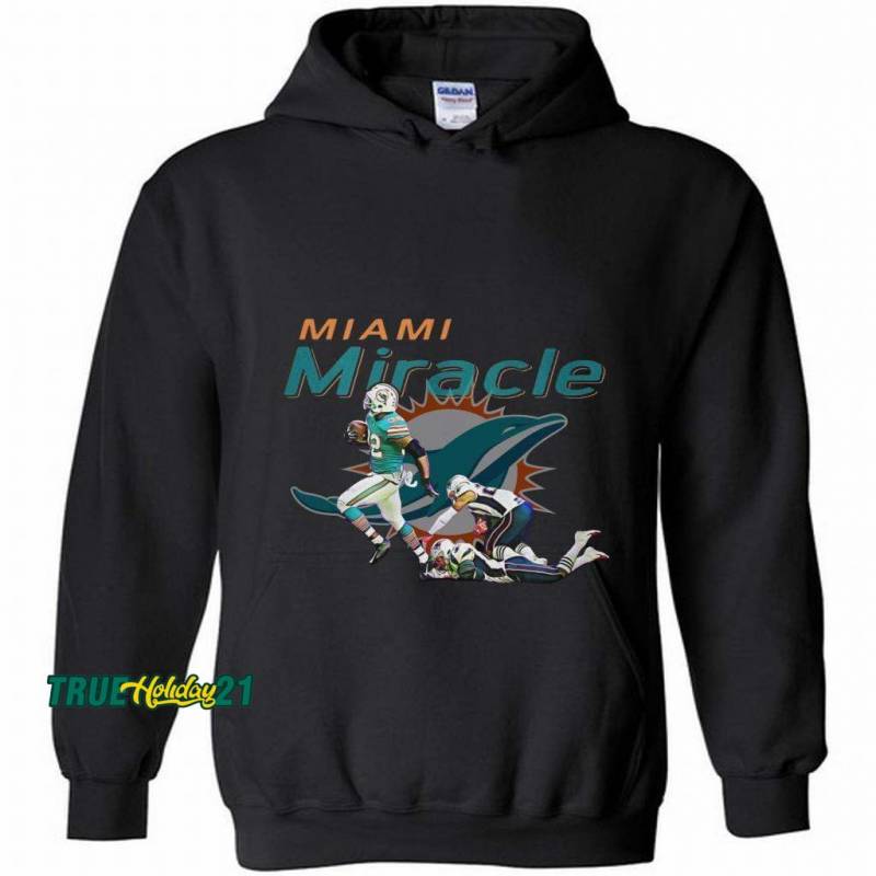 The Miami Miracle Kenyan Drake Beats The Patriots Hoodie