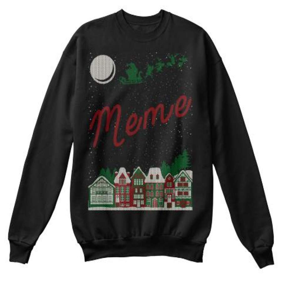 Ugly Christmas Sweater Memes Ultra Cotton Shirt