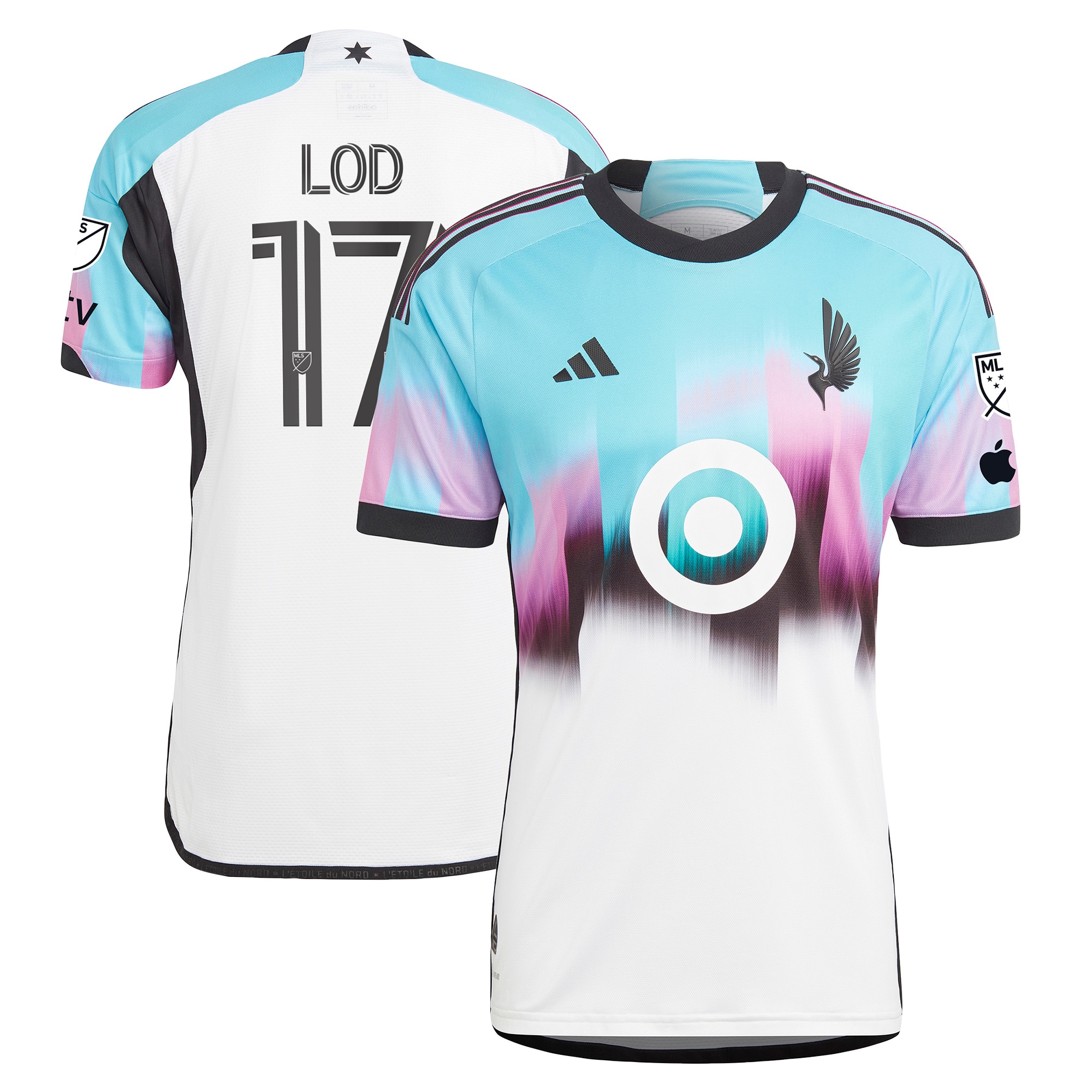 Robin Lod Minnesota United FC 2023 The Northern Lights Kit Authentic Jersey – White