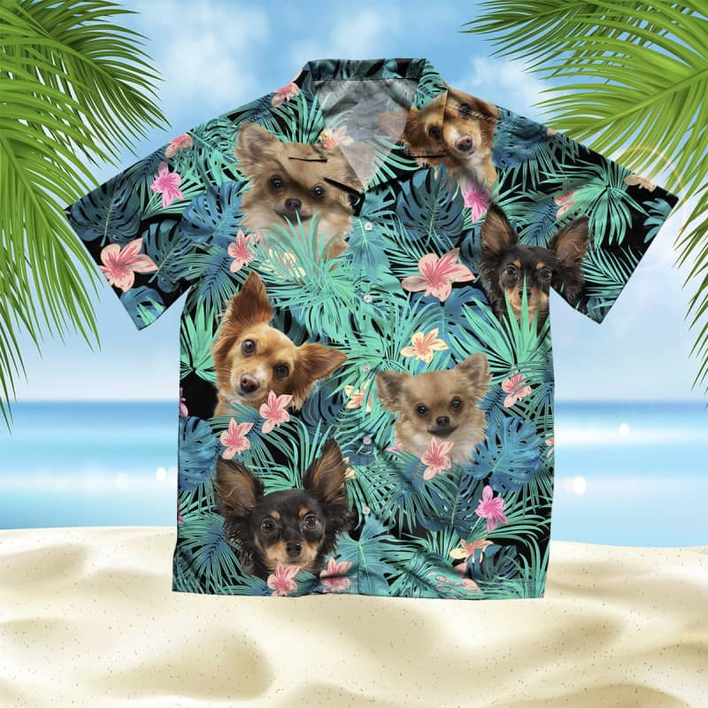 Felacia Rusky Toy Summer Leaves Hawaii Shirt Ha18826