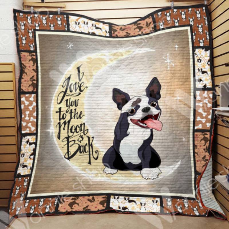 Boston Terrier Dog Blanket OCT2302 78O58