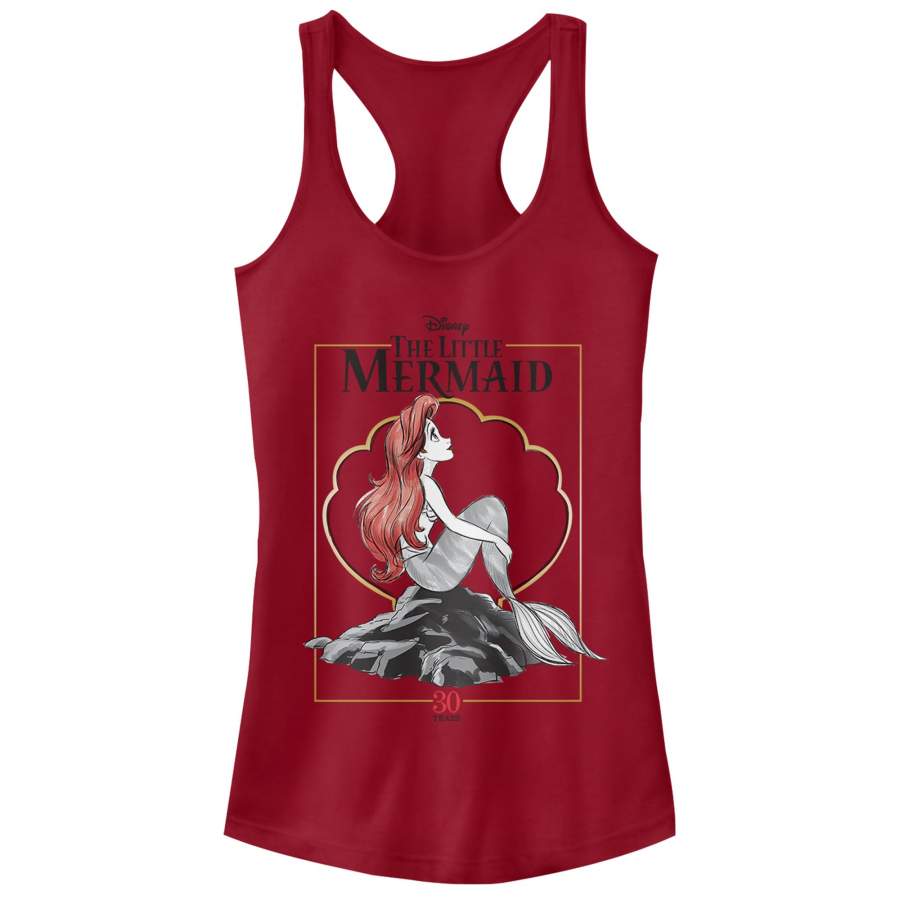 The Little Mermaid Junior’s Ariel 30th Anniversary  Racerback Tank