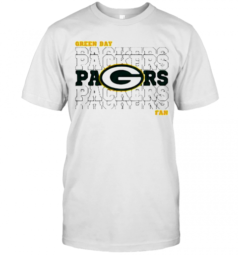 Green Bay Packers Fans Logo Team Football T-Shirt