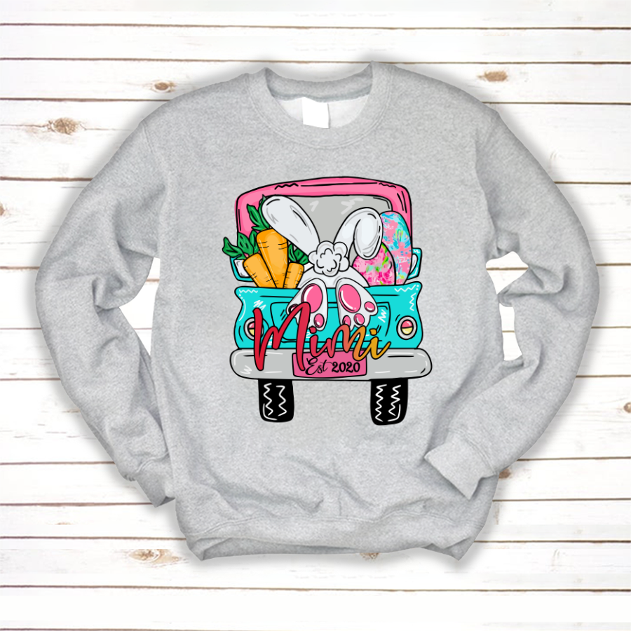 Bunny Truck Mimi Est Sweatshirt