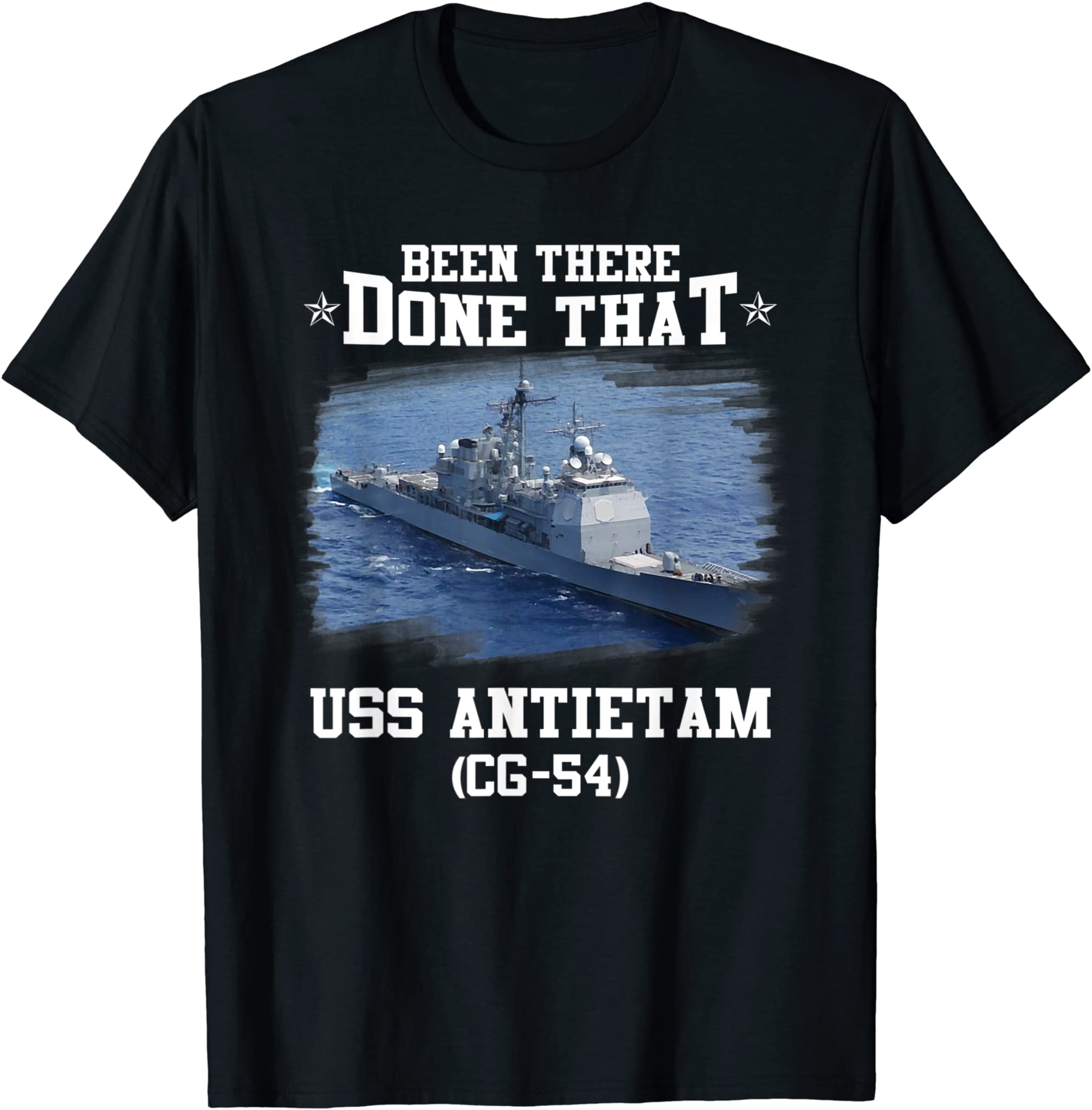 USS Antietam CG-54 Ticonderoga Class Cruiser Father Day T-Shirt