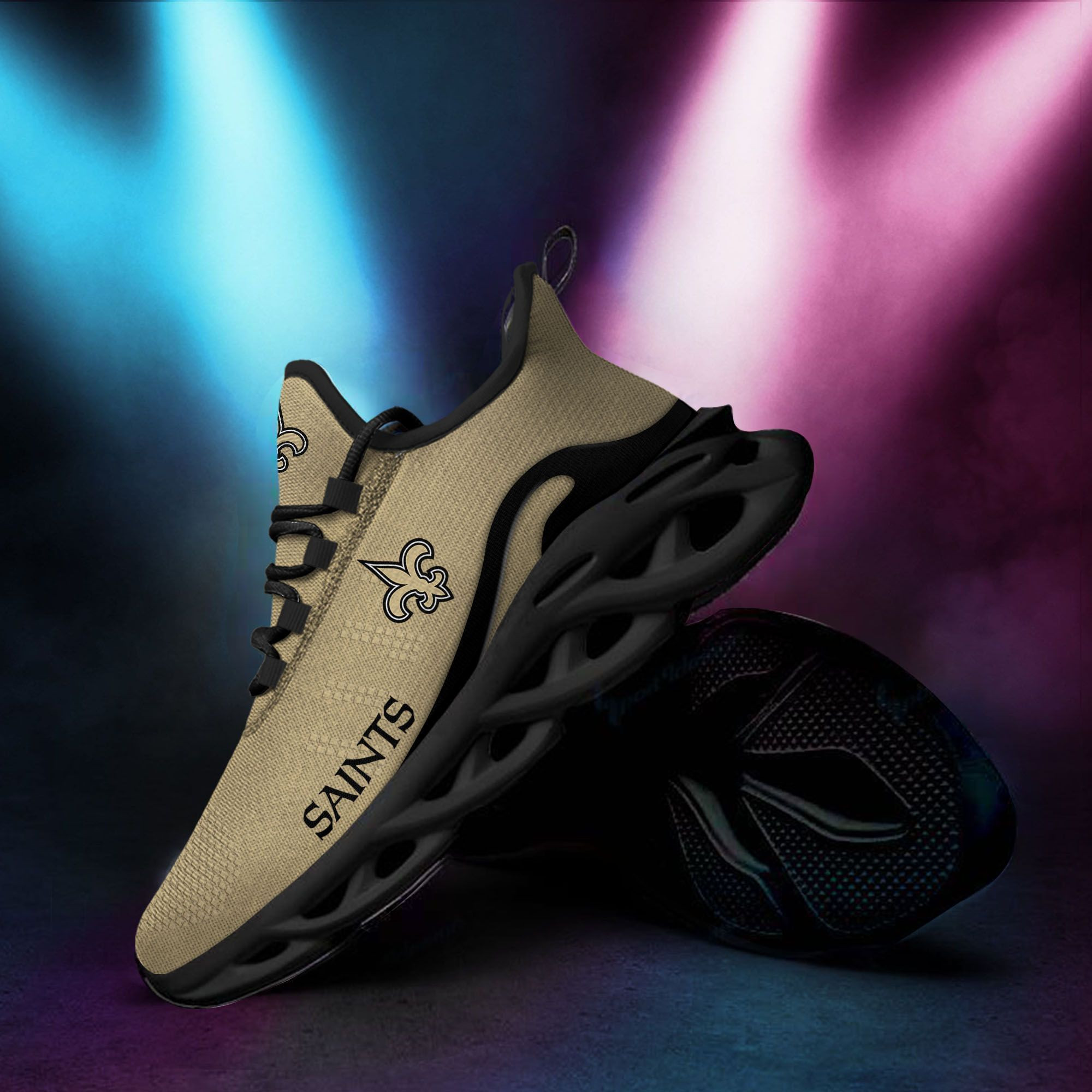 New Orleans Saints New Trending  D Printed  Max Soul Clunky Sneaker Shoes