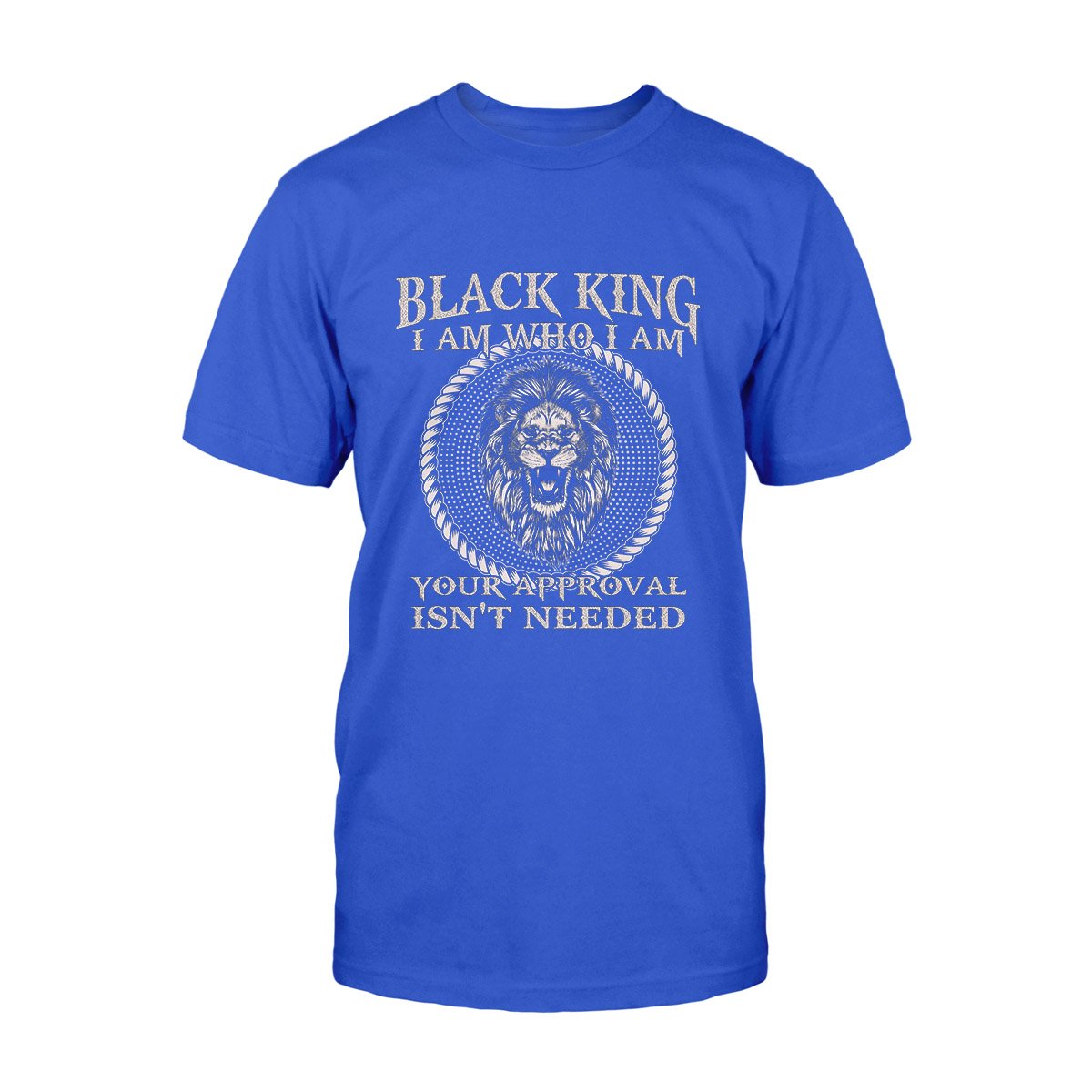 Black King I Am Who I Am Lion Ez02 2808 Classic T-Shirt