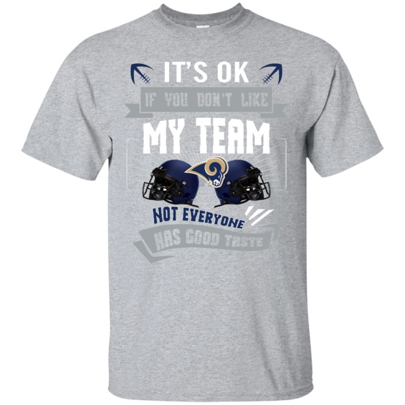 Funny Shirt For Los Angeles Rams Fans Cotton T-Shirt