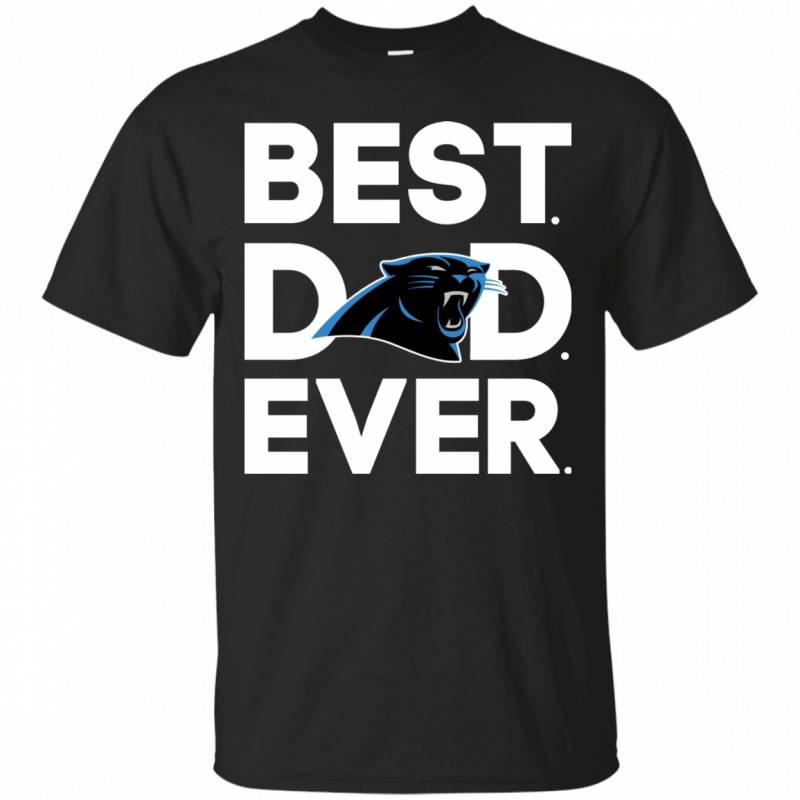 Carolina Panthers Best Dad Ever T shirt Long Sleeve Sweatshirt Hoodie