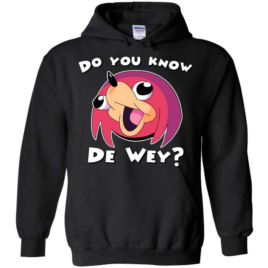 Ugandan Knuckles Hoodie – Do you know de way?