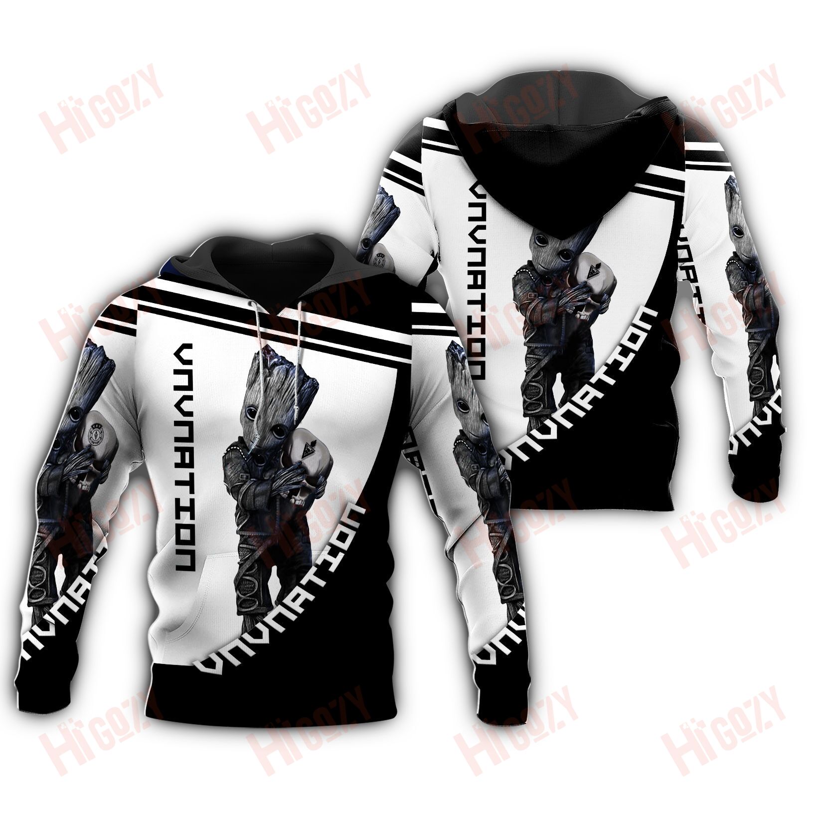 Vnv Nation 3D Hoodies Clothing Store Zip Hoodie Cool Hoodies, Hoodies For Women/ For Men – Spnh104