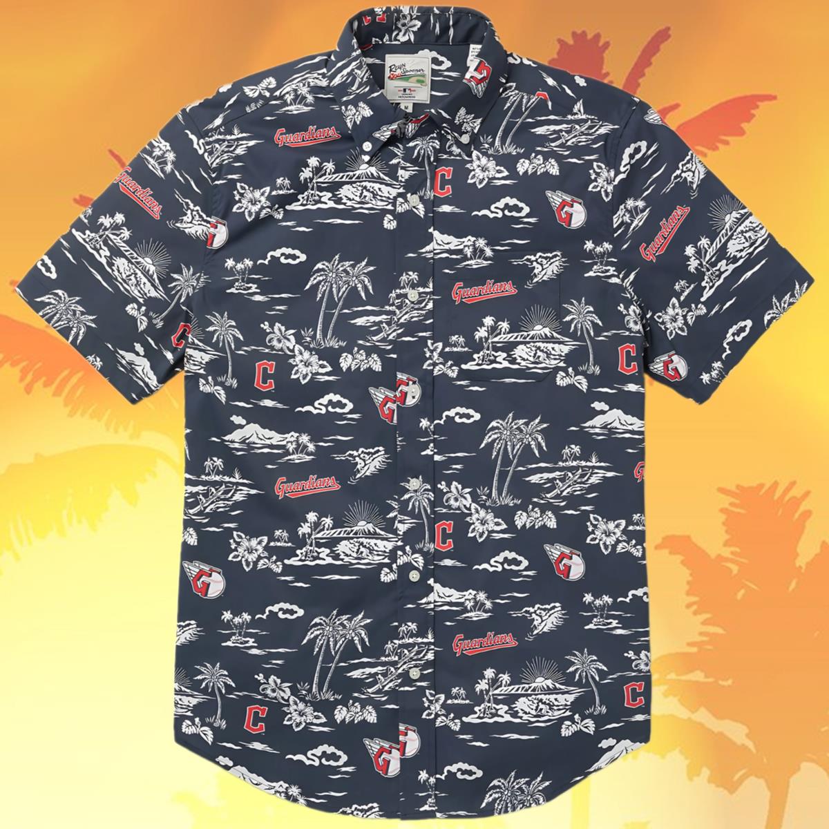 Reyn Spooner Kekai Performance Guardians Hawaiian Shirt