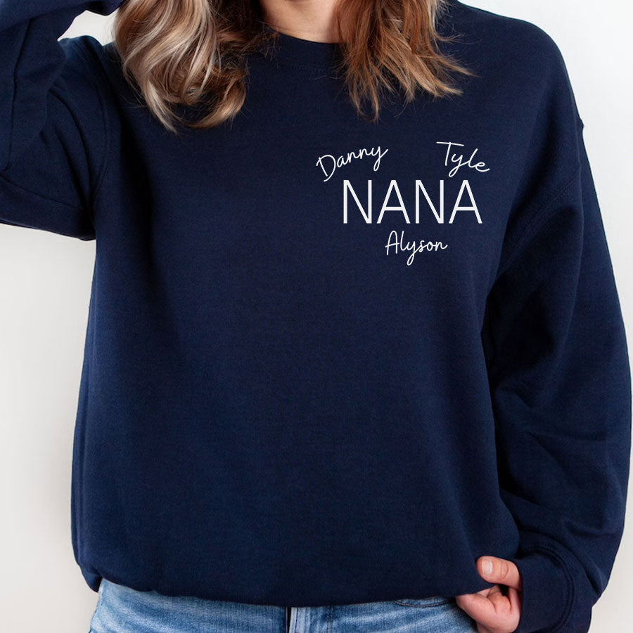 Nana Ands Grandkids Cute Sweatshirt