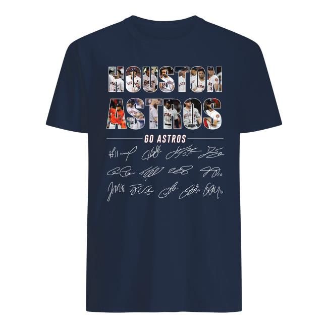 Houston Astros go Astros team signature shirt