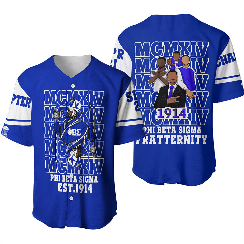 Wonder Print Shop Shirt – Personalized Phi Beta Sigma Mcm Style Baseball Jersey