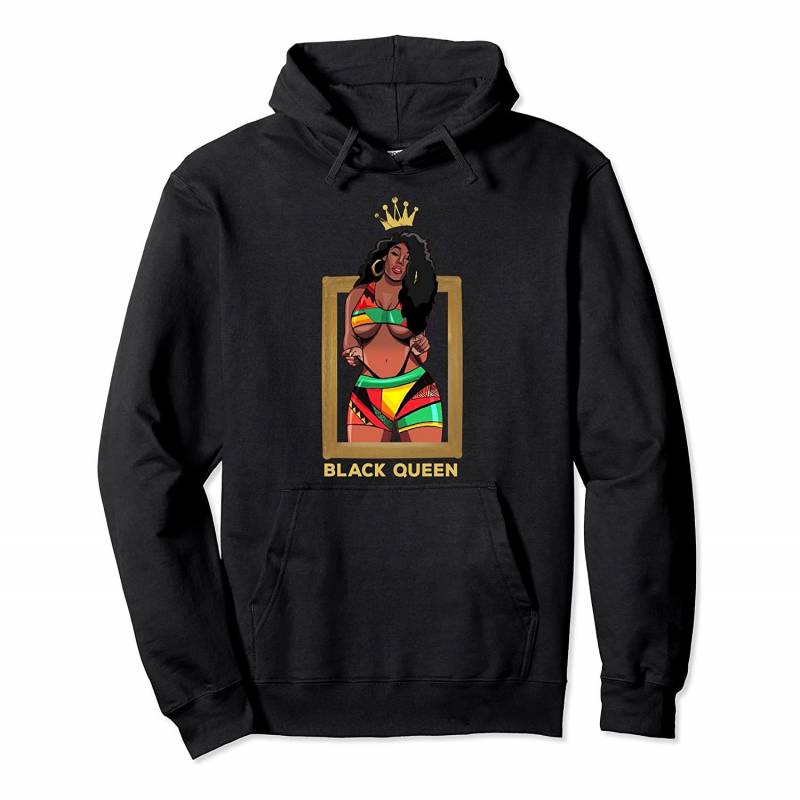 African American Black Queen History Thick Thigh women Gift Pullover Hoodie, T-Shirt, Sweatshirt, Tank Top, Racerback, Dolman