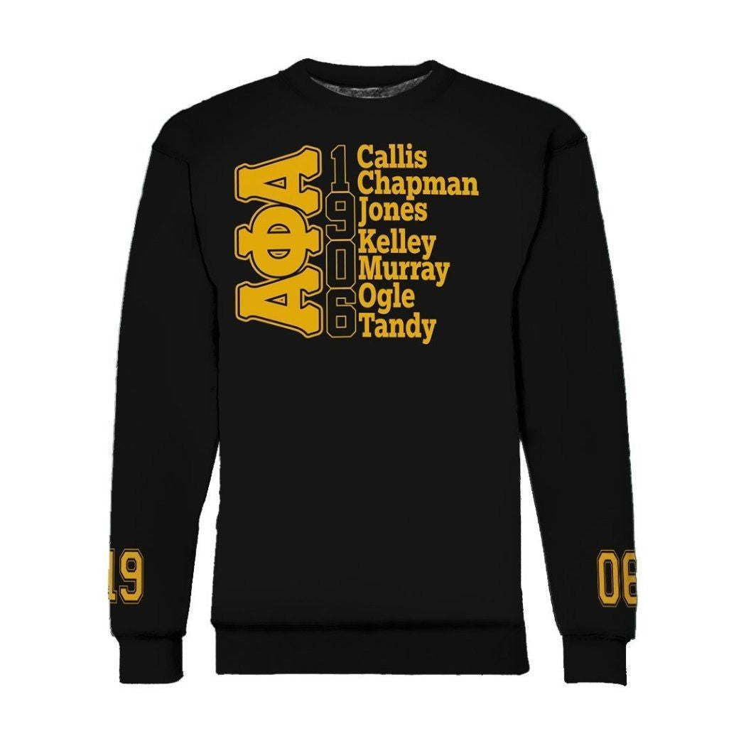 Fraternity Sweatshirt – Alpha Phi Alpha Legend Members Sweatshirt