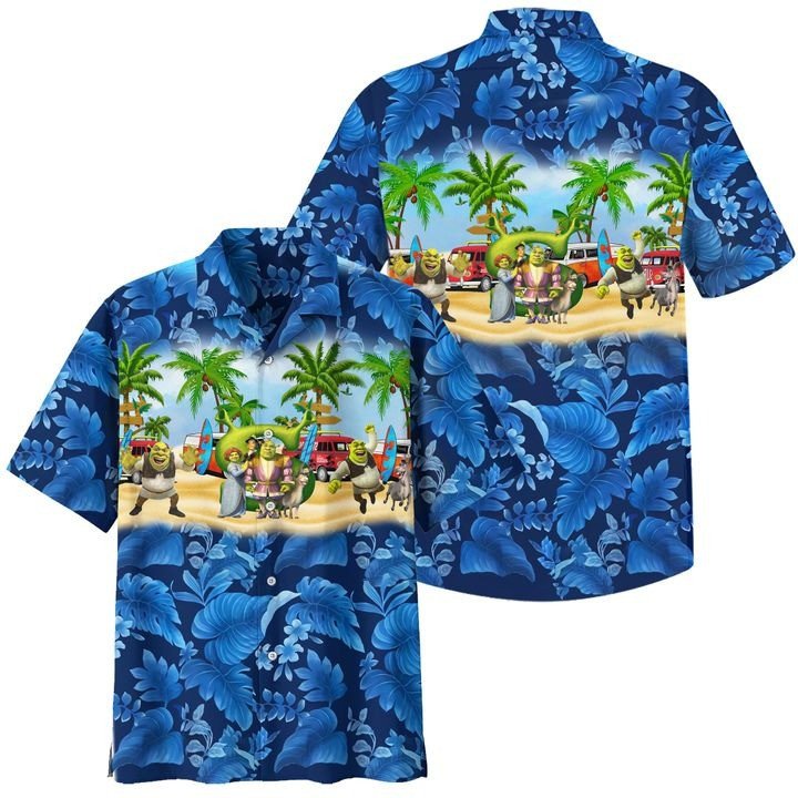 Dream Works Shrek Hawaii Shirt 234 Ha97263