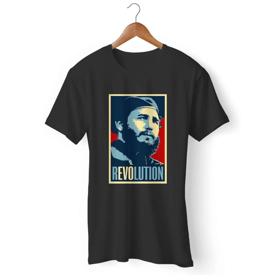 Fidel Castro Cuban Revolutionary Man’s T-Shirt