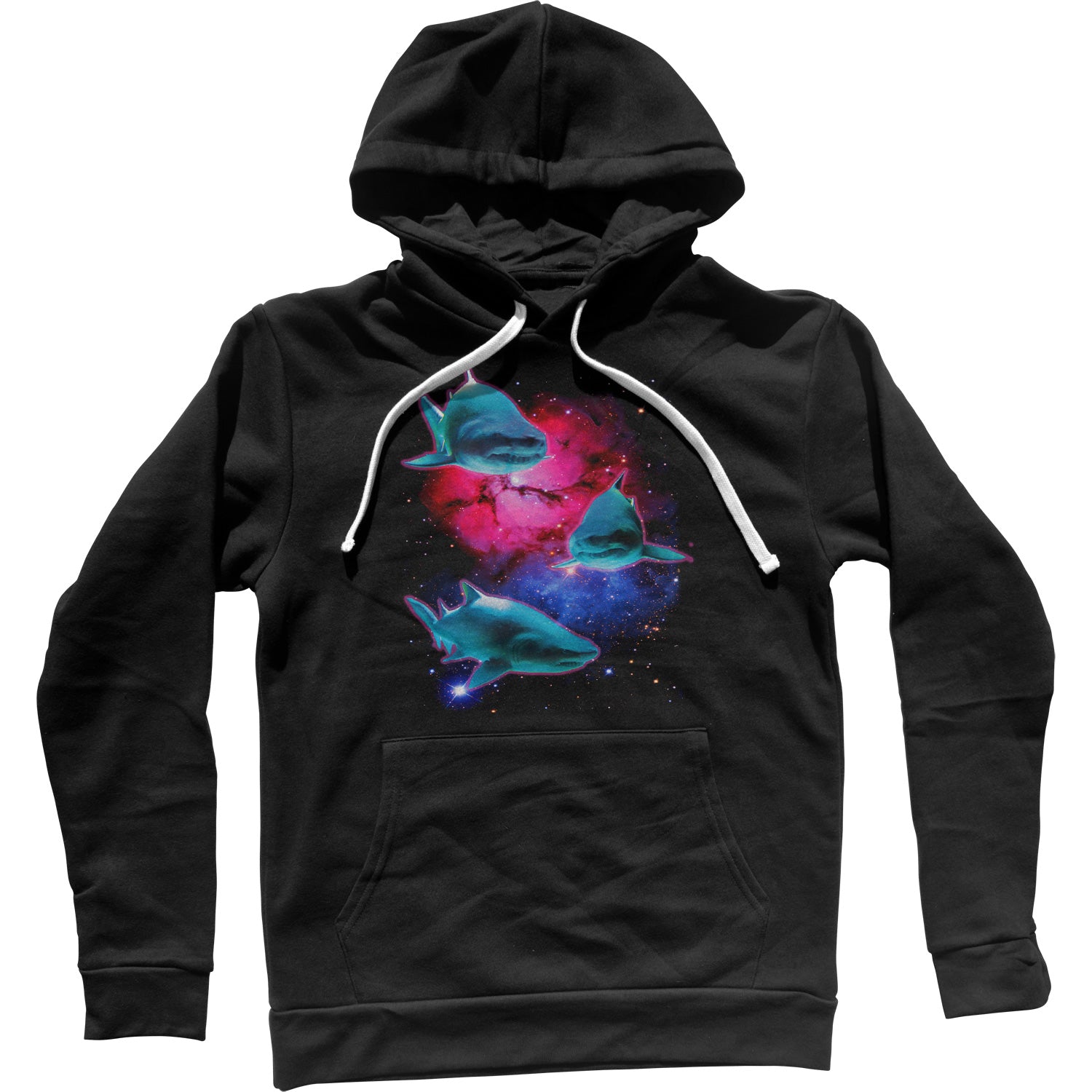 Sharks In Space Unisex Hoodie