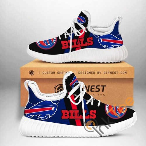 Buffalo Bills Football Team Custom Shoes Personalized Name Yeezy Sneakers