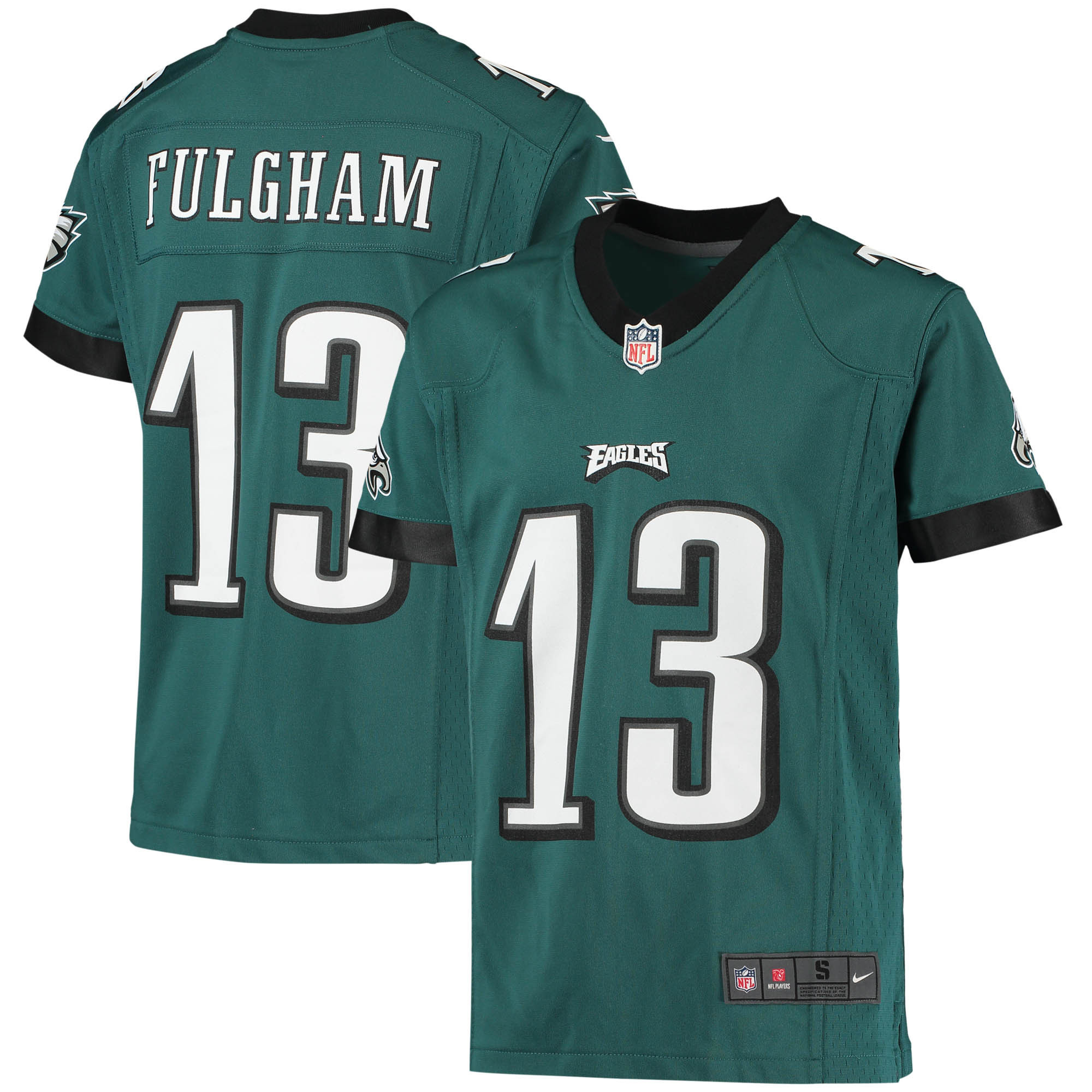 Travis Fulgham Philadelphia Eagles Game Jersey – Midnight Green NFL