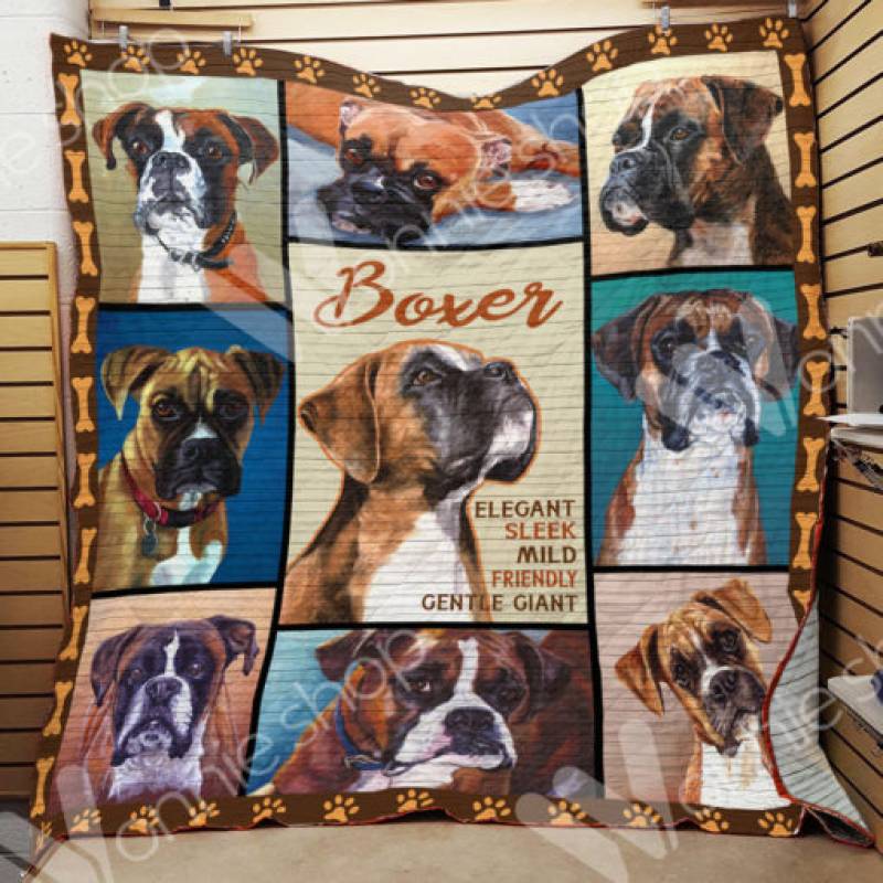 Boxer Dog Blanket DCB2002 73O57