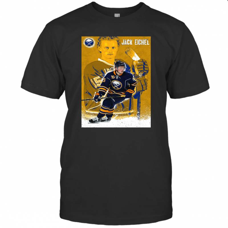 International Buffalo Sabres Jack Eichel Premium Wall T-Shirt