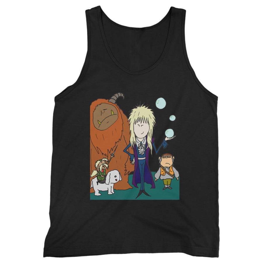 David Bowie Poster Labyrinth Movie Man’s Tank Top