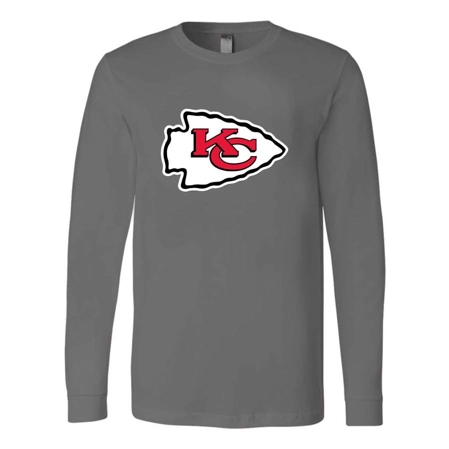 Kansas City Chiefs Kc Football Long Sleeve T-Shirt