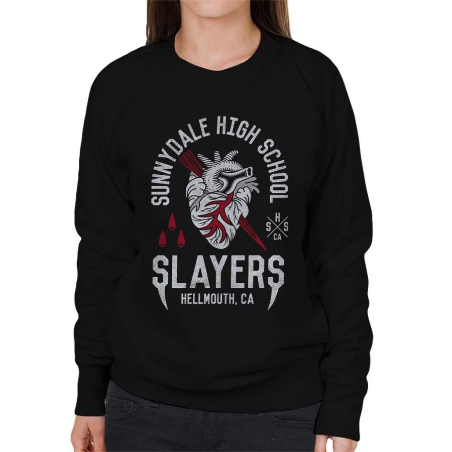 Sunnydale High School Buffy The Vampire Slayer Women’s Sweatshirt