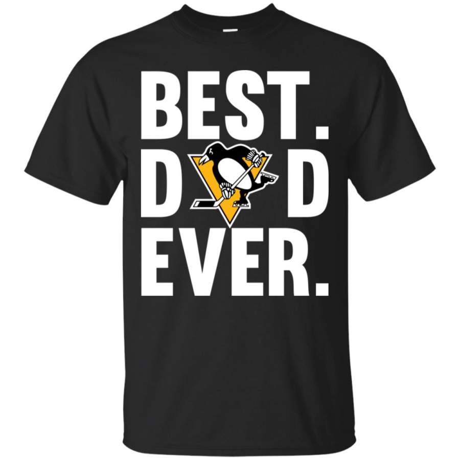 Best Dad Ever Pittsburgh Penguins shirt Father Day T Shirt – Moano Store