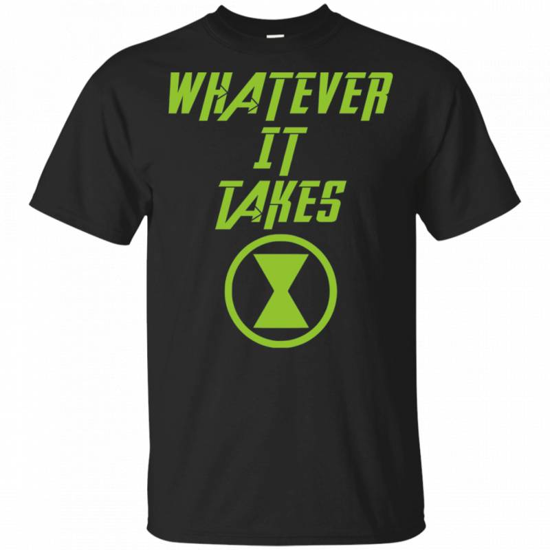 Whatever It Takes Black Widow Logo T-shirt Men Women For Fan VA04