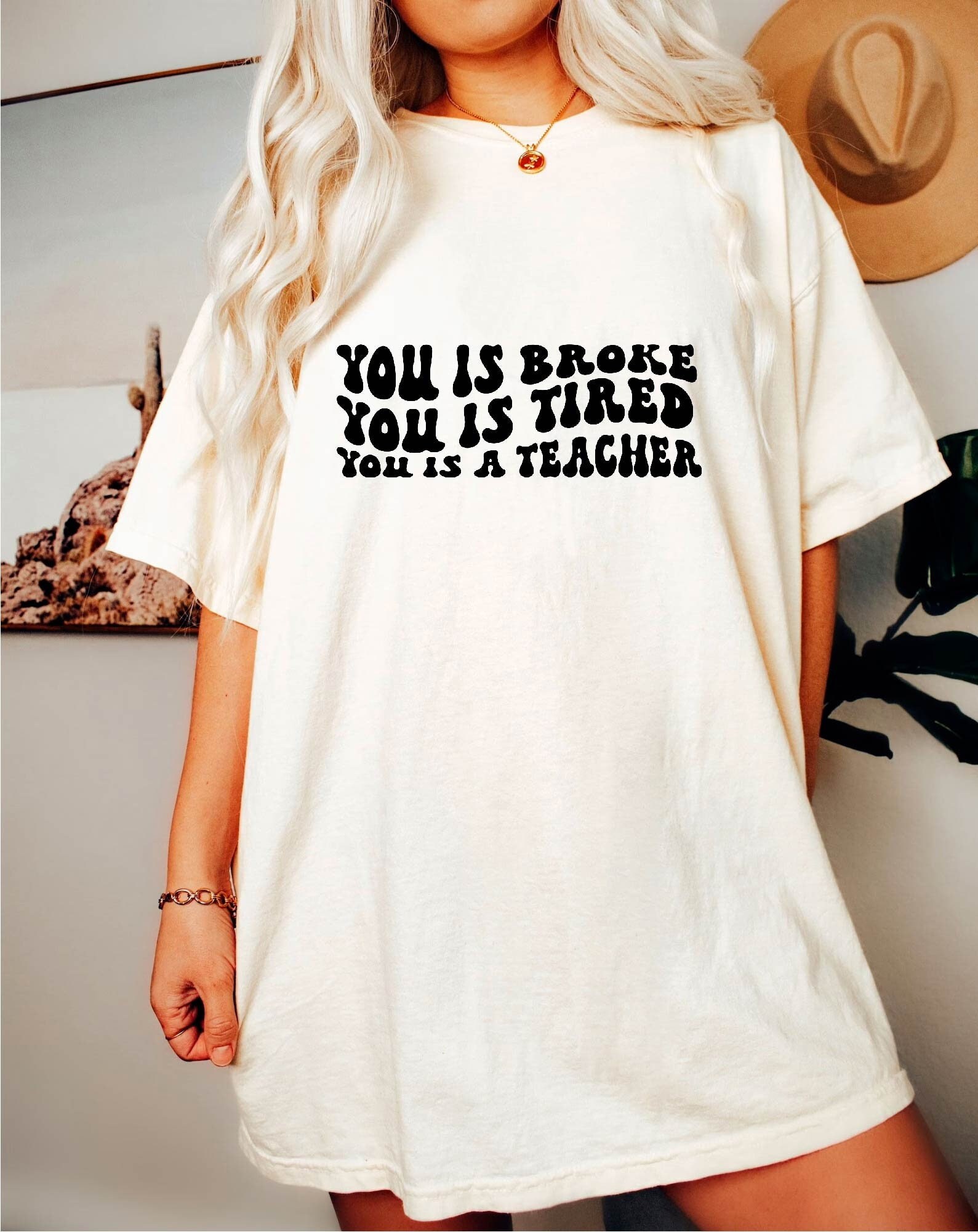 Unisex,You Is A Teacher Tee-teacher crewneck sweatshirt,teacher sweatshirt retro,teacher shirt,vintage teacher shirt,groovy teacher shirt